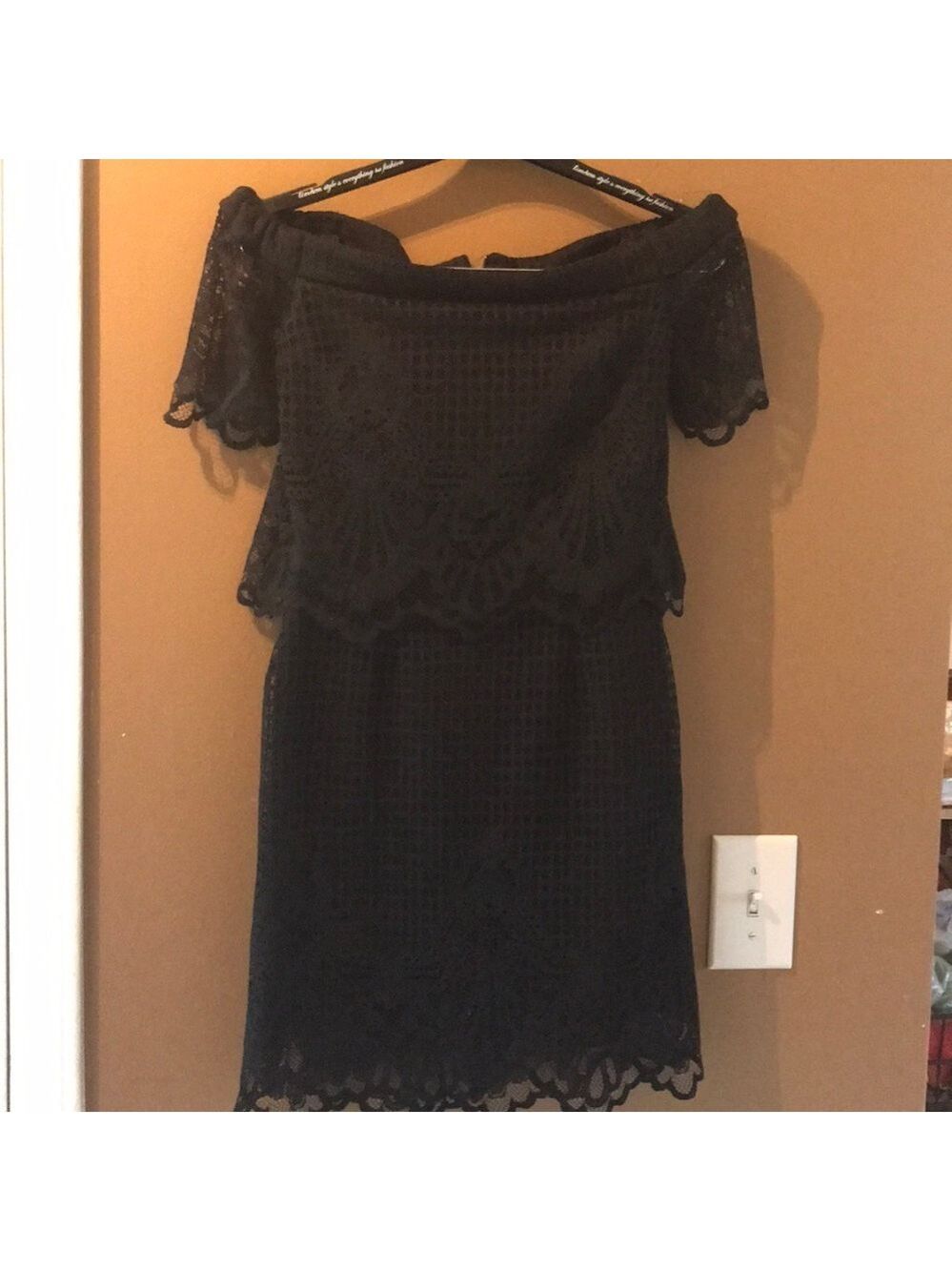 Topshop lace dress